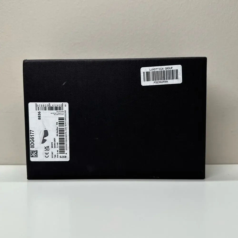 Dolce & Gabbana | Sunglass Storage Box | Black | H5 x W7.25 x D3 inch